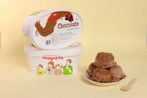 Magneta ice cream packaging